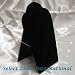 Black Velvet Small Necklace Display Jewelry Displays Easel 5.25