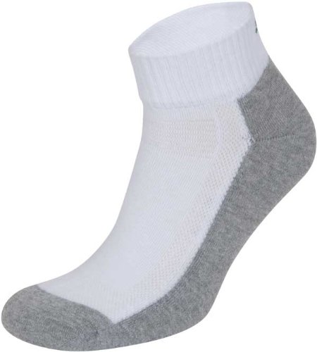 PUMA Herren Unisex Sportsocke quarter coolmax 2P, 062 - white/grey, 35-38, 273013_ Preisvergleich