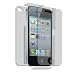 Skinomi TechSkin - Skin Protector Shield Full Body for Apple iPhone 4 + Lifetime Warranty