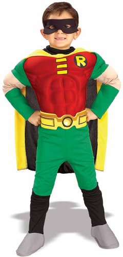  Robin Muscle Chest Teen Titans Child Costume 882309