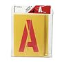 Stencils, Painting Set, Gothic Style, 8" Caps. A-Z, Heavy Board PIC01580
