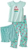 Little Me Toddler Girls Sweets 3 Piece Sleep Set