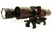 GSG5 mount 4x30 tri-ring scope with strobe flashlight and weaver base laser sight