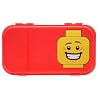 IRIS LEGO Minifigure and Brick Storage Case, Red