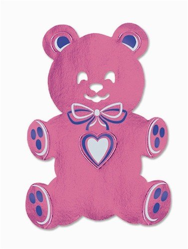 41gU0eKgc3L Foil Teddy Bear Silhouette