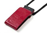 Red Classic Crossbody Phone Bag
