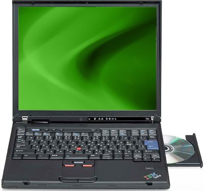 IBM Thinkpad T43 Intel Pentium 4M 1800 MHz 40Gig Serial ATA HDD 2048mb DDR2 DVD ROM Wireless WI-FI 14 LCD Genuine Windows XP Professional Laptop Notebook Computer Professionally Refurbished by a Microsoft Authorized Refurbisher