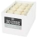 Darice 12 Hour Votive Candles-30PK/Ivory
