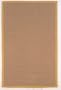 Hand-woven Jute Yellow/Gold Cotton Bound Rug JC07 (5' x 8')