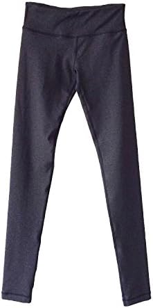 WORW Women's Spandex Yoga Long Pants Grey Large