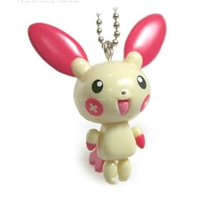 Plusle - Pokemon Swinging Keychain (Swinging body parts) (Japanese Import)