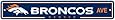 Bsi Products Bsi NFL Denver Broncos Plastic Street Sign