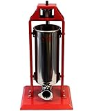 New VIVO Sausage Stuffer Vertical Stainless Steel 5L /11LB 11 Pound Meat Filler ~ by VIVO (STUFR-V005)
