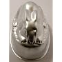 Aluminium Rabbit jelly mould