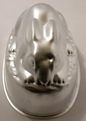 Aluminium Rabbit jelly mould