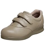 Drew Shoe Women's Paradise II Velco Slip-on,Taupe Calf,5.5 W US