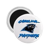 Carolina Panther NFL Logo Souvenir Magnet 2.25" Free Shipping