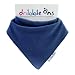 DribbleOns Bib  (Navy Blue, 0-24 months)