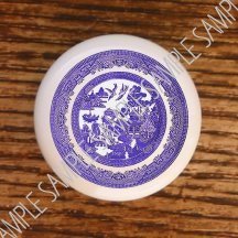 BC Kitchen Blue Willow Drawer Pulls Knobs