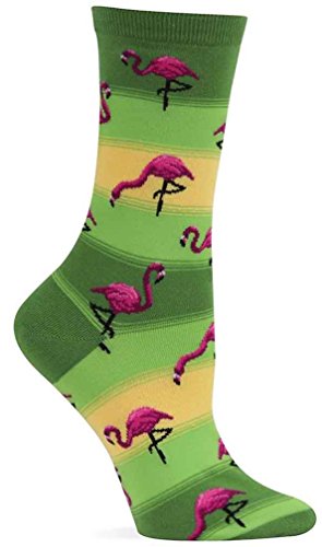 Hot Sox Novelty Flamingos Trouser Sock