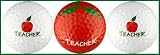 Teacher Golf Balls w/ Apple Variety