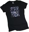 Star Trek Movie - Character Logo Crop Sleeve Fitted Juniors T-Shirt