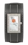 Clemson Tigers Women's Black Leather Starlette Watch