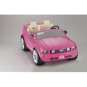 Fisher-Price Power Wheels Barbie Ford Mustang