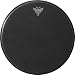 Remo Black Suede Series Snare Side Drumhead, matte black 14-inch