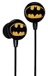 iHip DCF10163BM Classic Batman Logo Hi-Fi Noise Reducing Ear Buds (Earphones) Black/Yellow