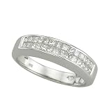 14K White Gold Diamond Wedding/Anniversary Band - 0.50 Ct.
