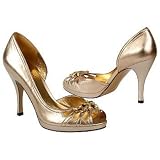 CARLOS by Carlos Santana Blessing | Ladies Slip-on Dress Shoes Champagne by Carlos Carlos Santana