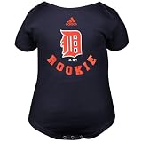 MLB adidas Detroit Tigers Newborn Rookie Creeper - Navy Blue (6-9 Months)