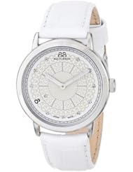 88 Rue du Rhone Womens 87WA120019 Analog Display Swiss Quartz White Watch