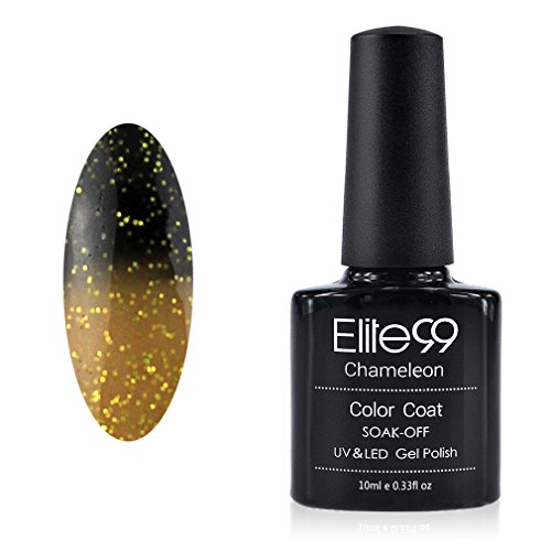 Chameleon Temperature Changing Colour Nail Lacquers Soak Off UV LED Gel Polish Olive - Goldenrod Chameleon Temperature Changing Colour Nail Lacquers Soak Off UV LED Gel Polish Olive - Goldenrod