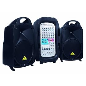 Behringer Epa900 Ultra-Compact 900-Watt 8-Channel Portable PA System with Digital Effects And Fbq Feedback Detection
