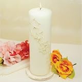 41gUUffePOL. SL160  Set of 144 White Votive Candles and 144 Glass Votive Holders