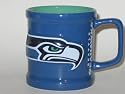 SEATTLE SEAHAWKS 11 oz. Team Logo Sculpted COFFEE MUG