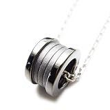 RoyalStag*ロイヤルスタッグ ブラックダイヤブラックリングトップネックレス SN23-032の画像