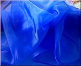 Produkt-Bild: ORGANZA in Royal-Blau Deko-Stoff hauch zart und durchsichtig