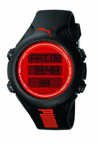 Puma Herren-Armbanduhr XL Digital Plastik PU910781004 Preisvergleich
