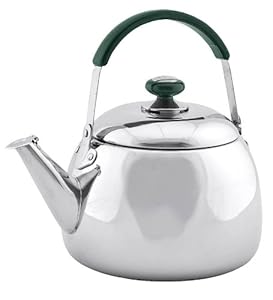 4-quart Stainless Steel Kettle With Safe Heavy-gauge Bottom