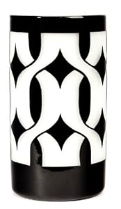 Mini Black and White Cylinder