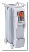 Electrolux オイルヒーター 8枚フィン 【タオルハンガー・クリップ付】 EOH812T