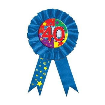 40 Award Ribbon Party Accessory (1 count)
