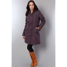 Spiewak The Wabash Coat in Purple,Winter Coats & Jackets for Women