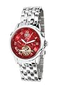 Roebelin & Graef Herrenarmbanduhr Karthago Stahl / Rot