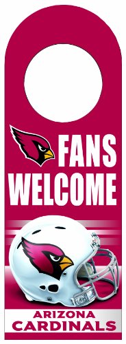 NFL Arizona Cardinals Wood Door Hanger