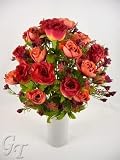 Review GT Decorations  / Artificial Silk Flower Rose Astilbe Arrangement from GT Decorations