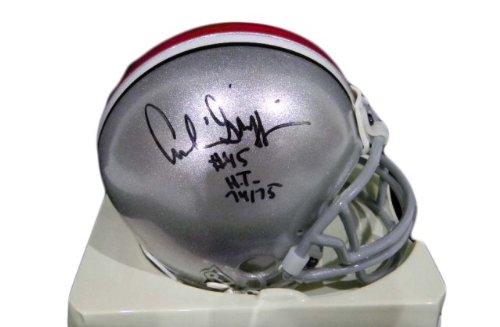 Archie Griffin Autographed Ohio State Buckeyes Mini Helmet w/ Photo Proof